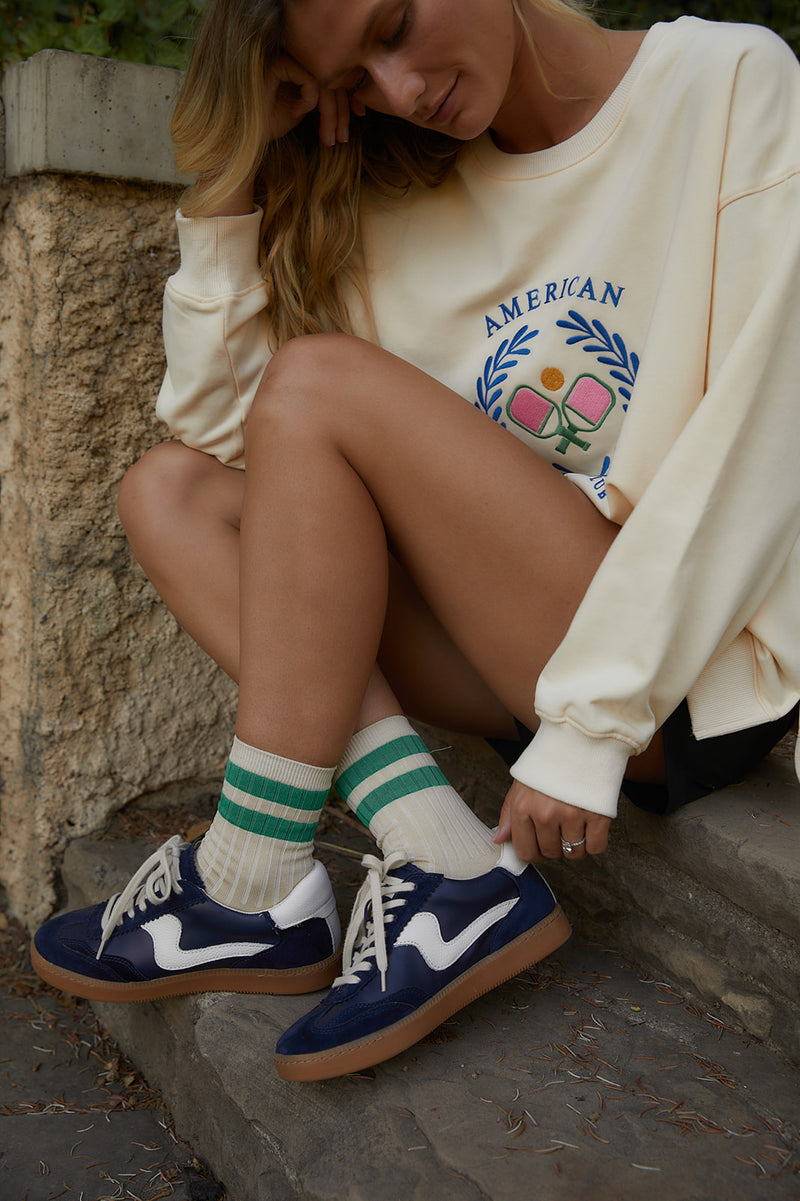 Dolce Vita Notice Sneakers in Navy