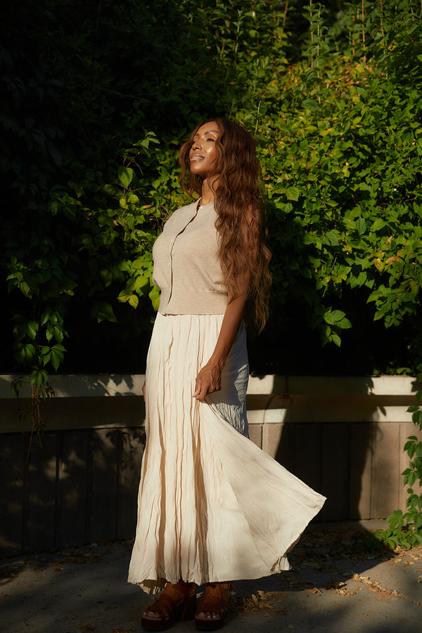 Rowan Crinkle Maxi Skirt