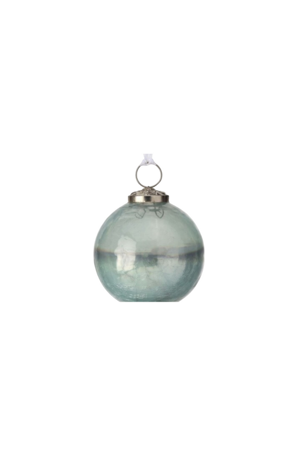 Crackle Glass Ombre Ornament