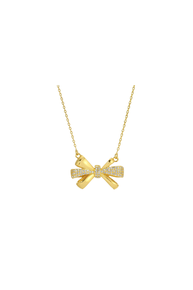 Bow Pendant Necklace