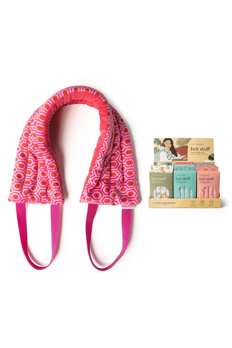 Lemon Lavender Hot Stuff Heated Neck Wrap