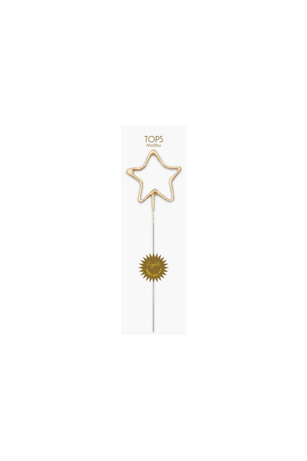 Golden Star Sparkler Wand