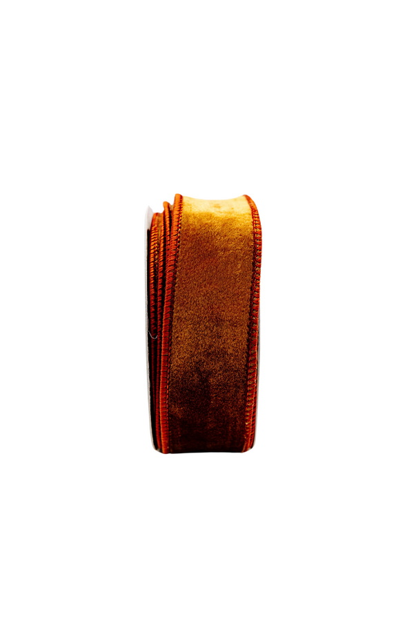 SPOOL - Copper Velvet Ribbon