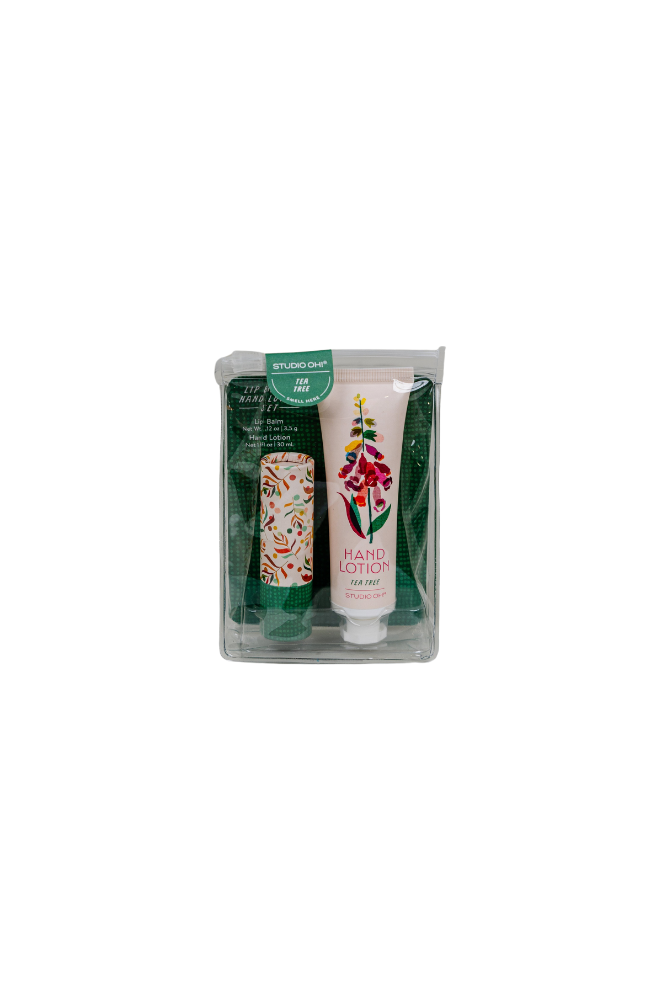 Summer Blooms Lip Balm & Hand Lotion Set