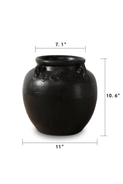 Vintage Black/Brown Pot