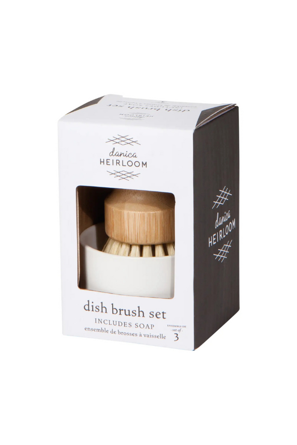 Dish Brush And Soap Set