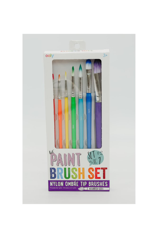 Hand Made Modern 7ct Small Paint Brush Set for sale online