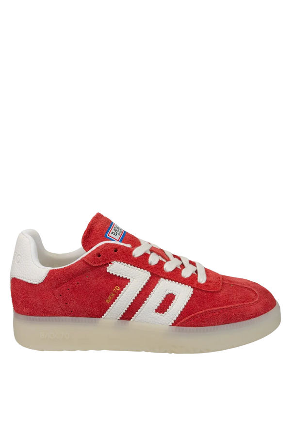 Back 70 Streetwear Boston Sneaker in Red