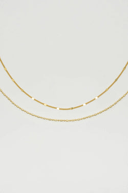 Brenda Grands Dainty Layered Sparkle Choker