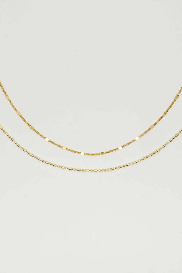 Brenda Grands Dainty Layered Sparkle Choker