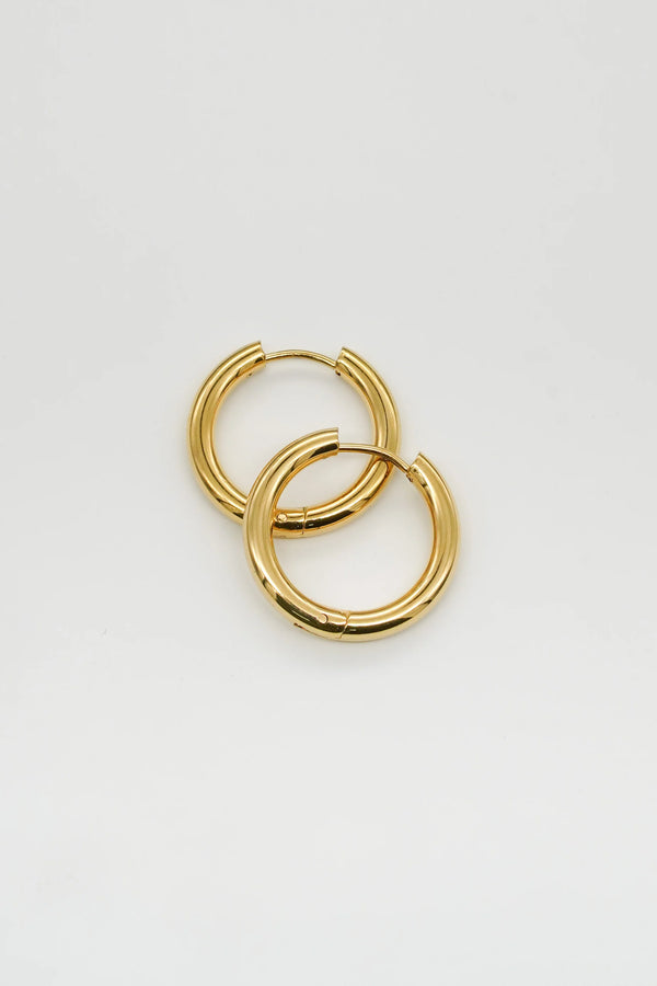 Brenda Grands Gold Hoops