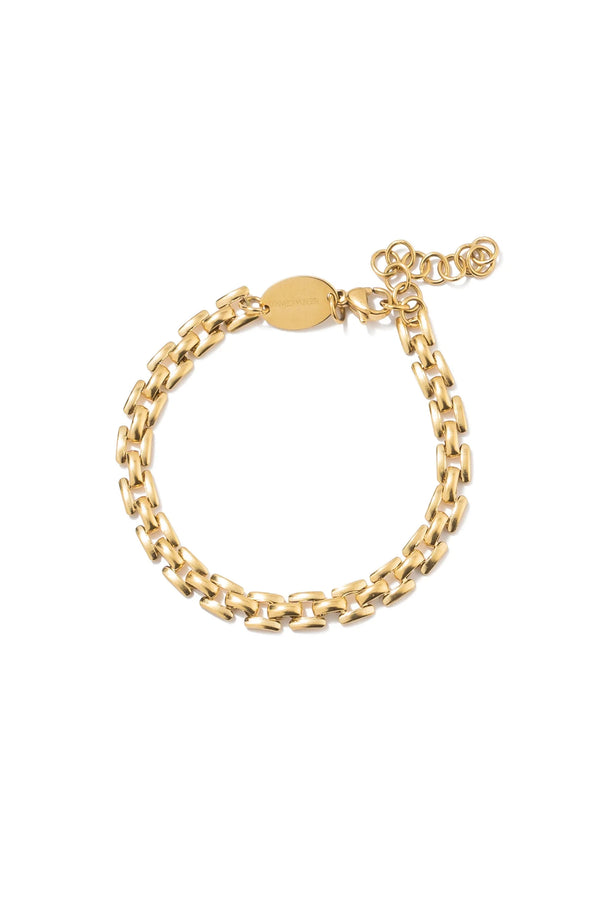 Brenda Grands Squared Chain Bracelet