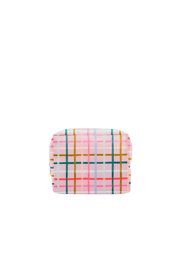 Busy Bee Plaid Tote
