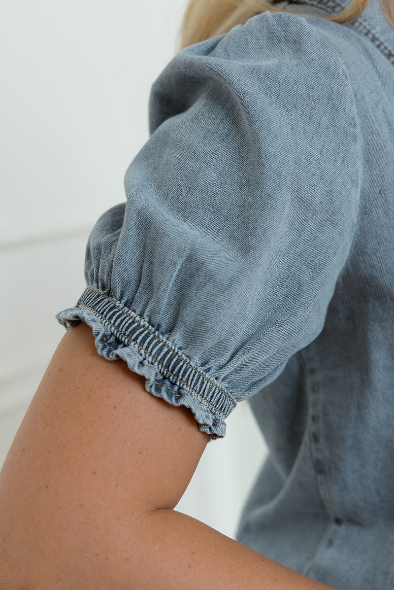 Ray Denim Top