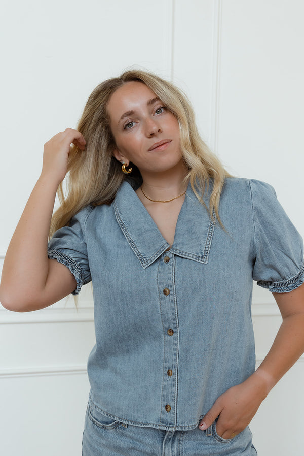 Ray Denim Top