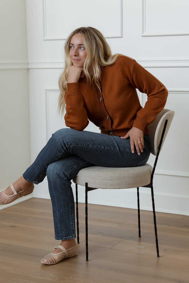 Eliza Cardigan in Rust