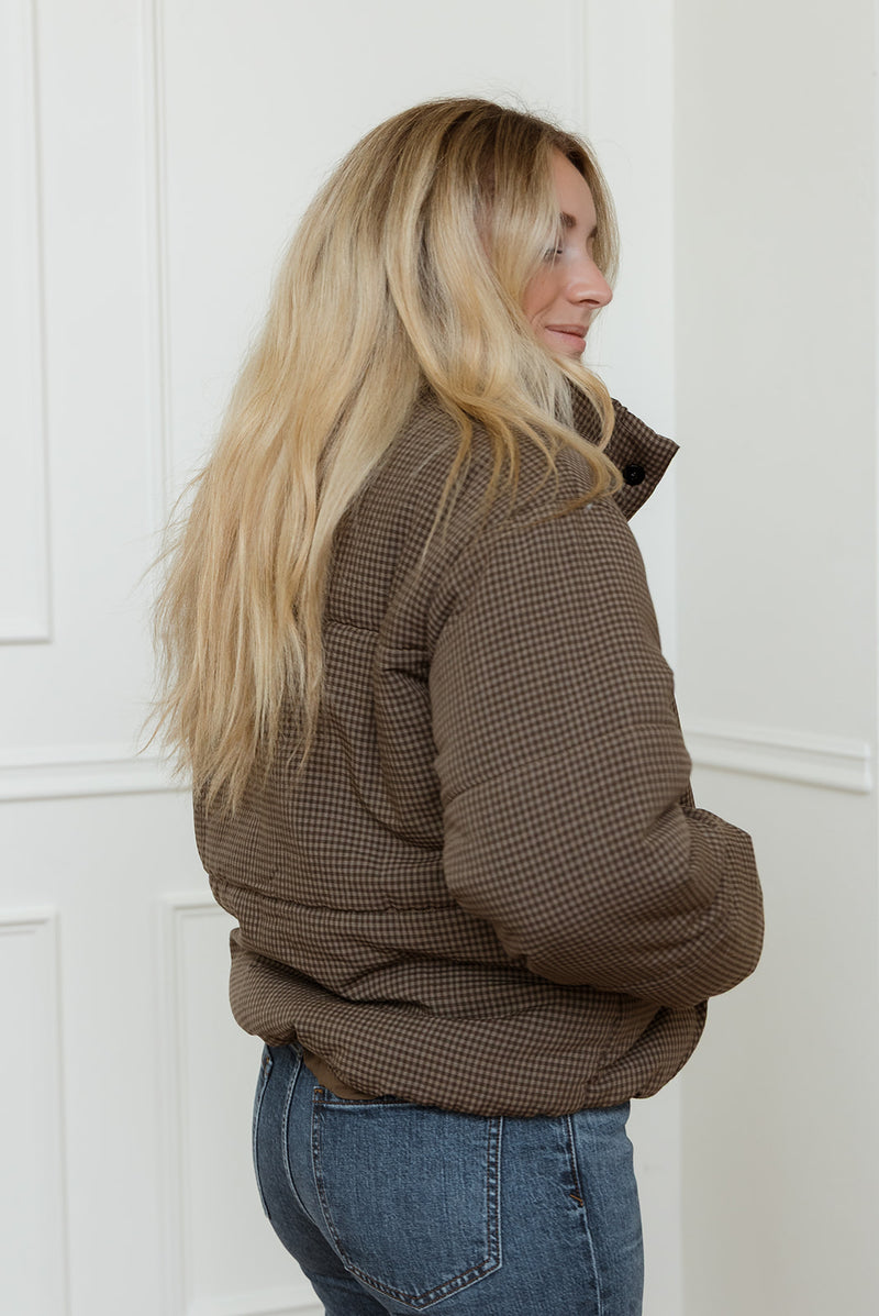 Madi Mocha Puffer Jacket