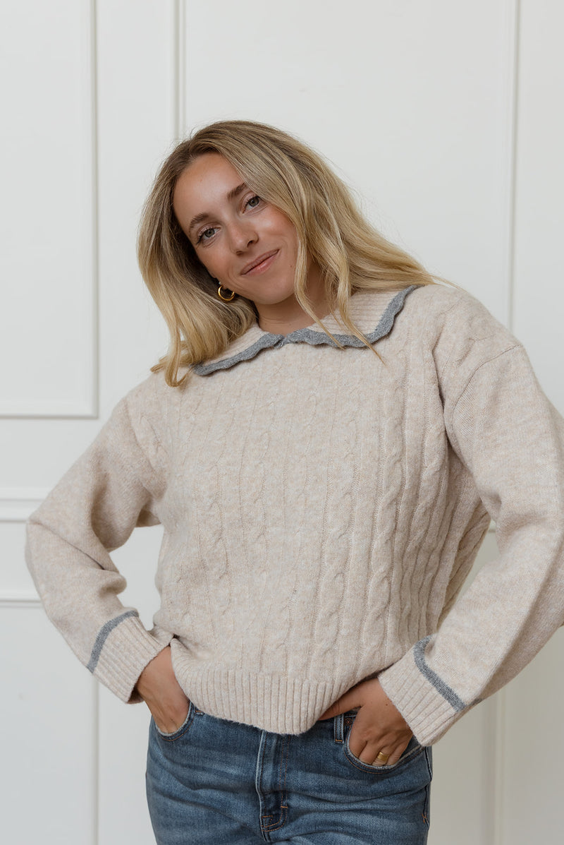 Addilyn Cable Knit Sweater