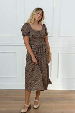 Nia Plaid Dress