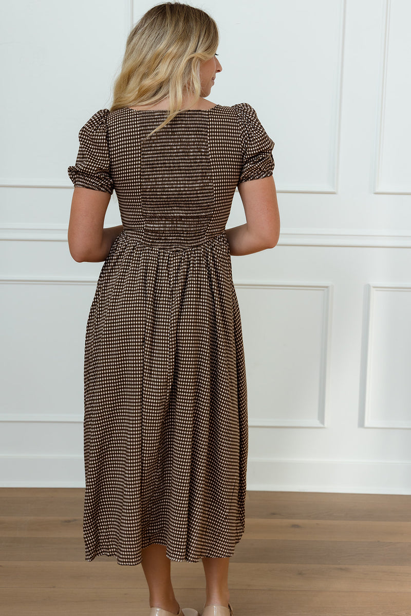 Nia Plaid Dress