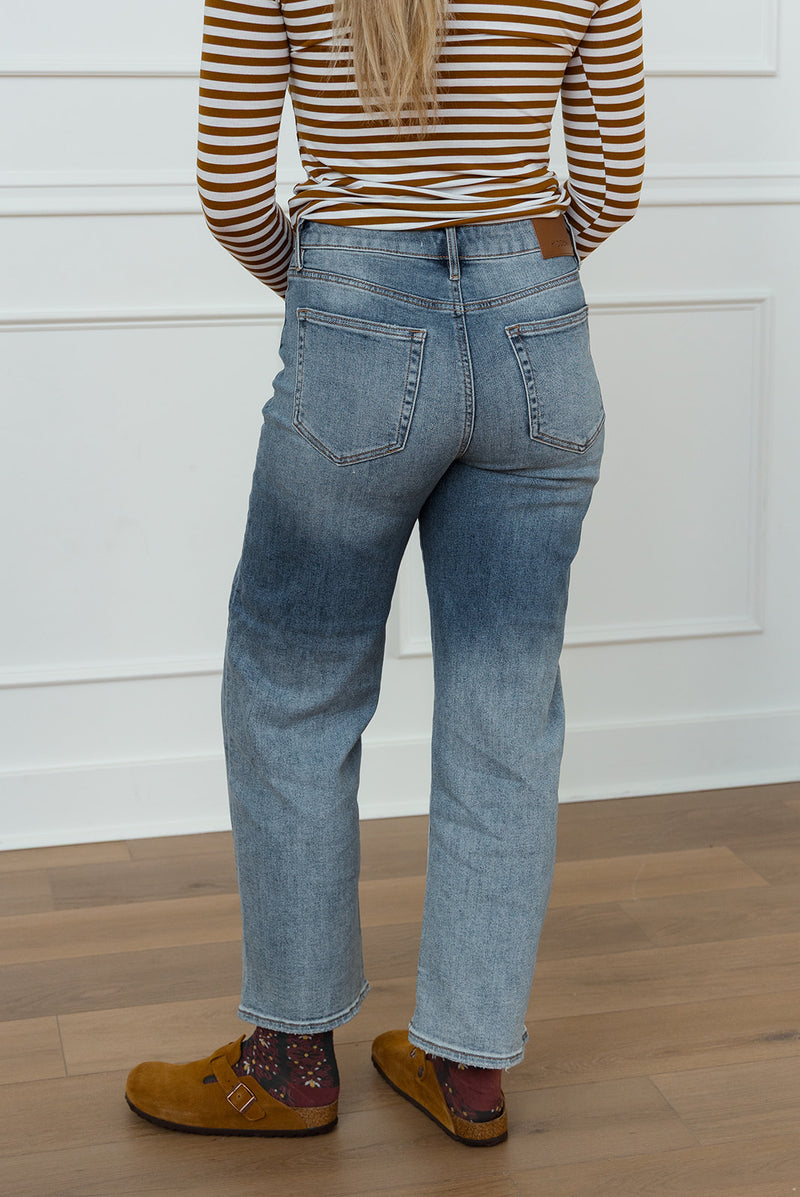 Nova High Rise Straight Jeans