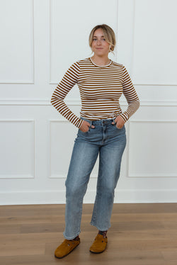 Nova High Rise Straight Jeans