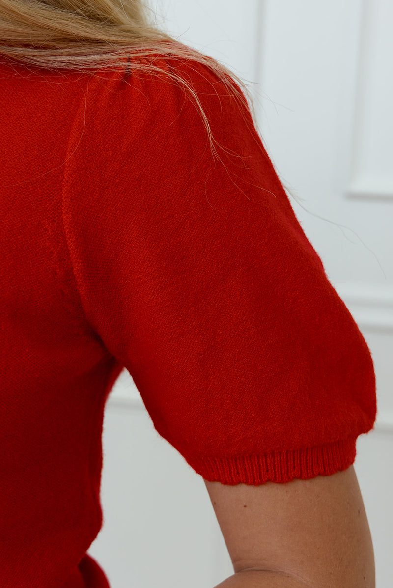 Wren Sweater in Cherry