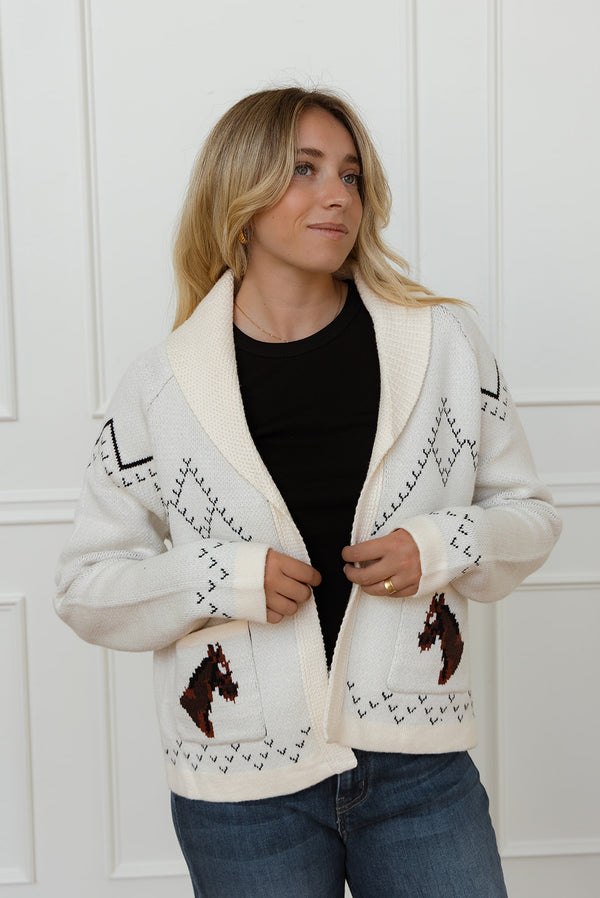 Emma Ivory Cardigan
