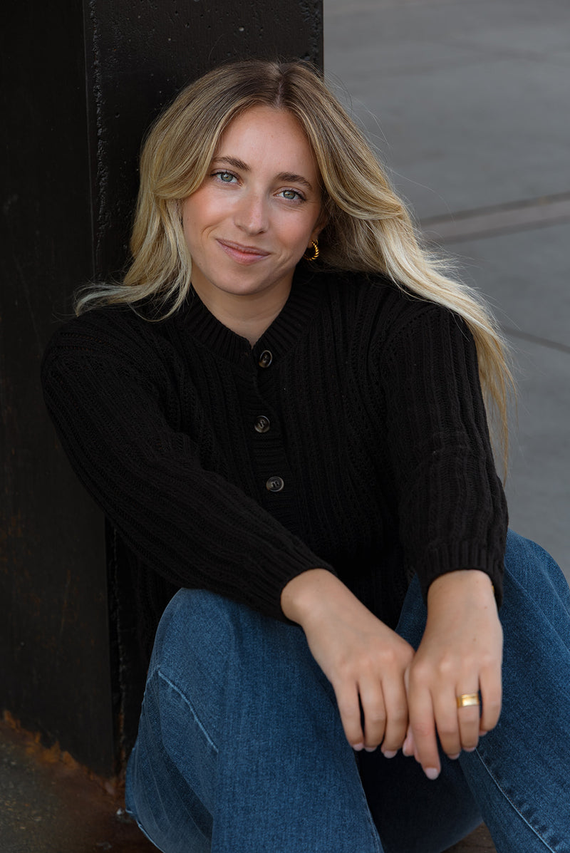 Emberly Button Down Cardigan