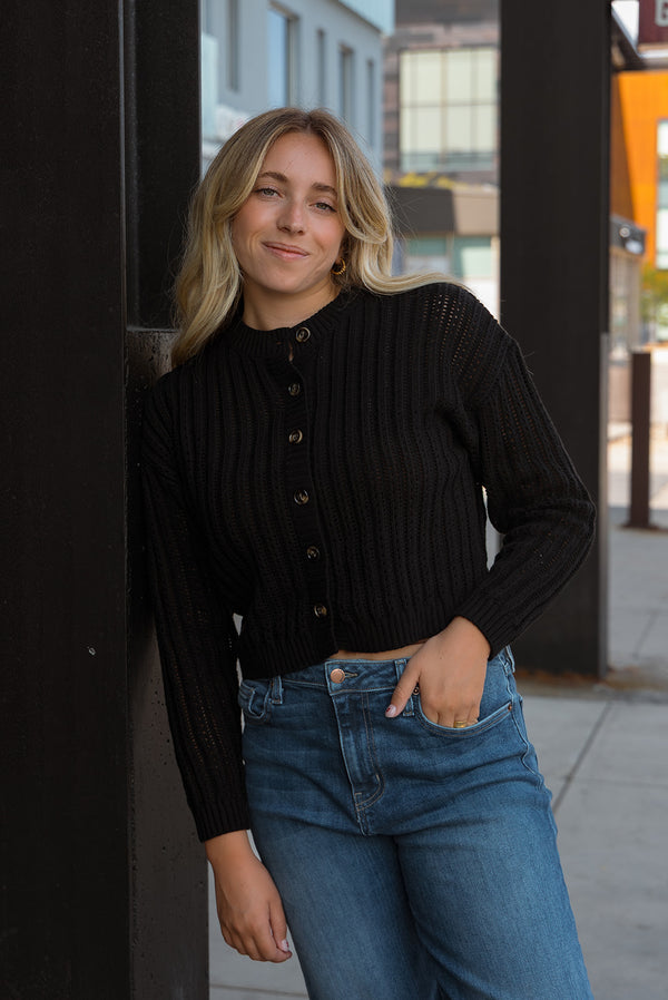 Emberly Button Down Cardigan