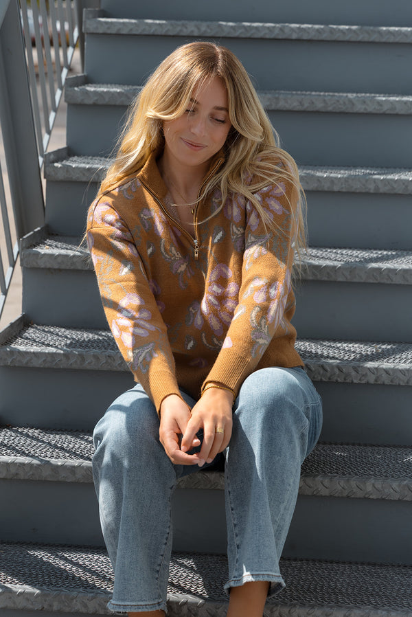 Layla Half Zip Sweater