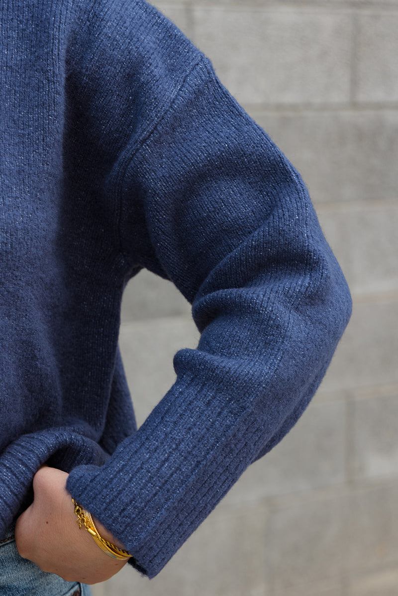Gianna Navy Sweater