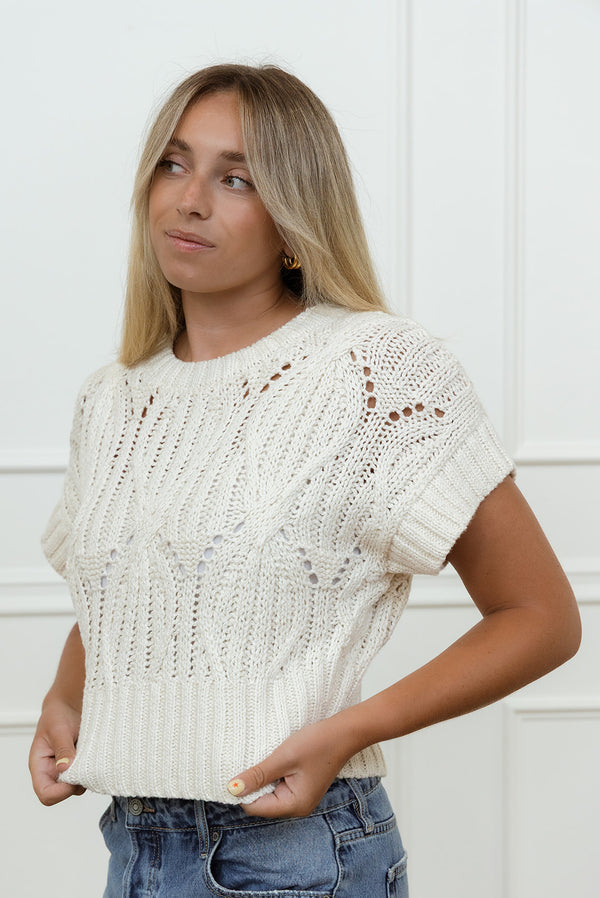 Aurora Cream Sweater