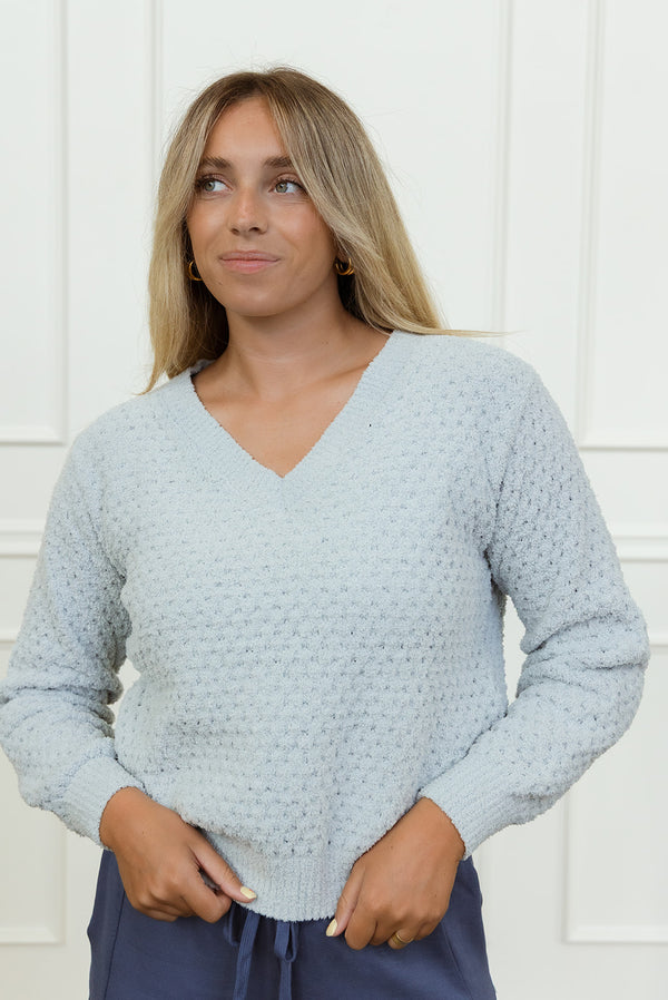 Sage V-Neck Sweater