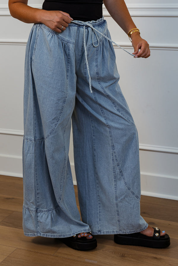 Michelle Wide Leg Denim