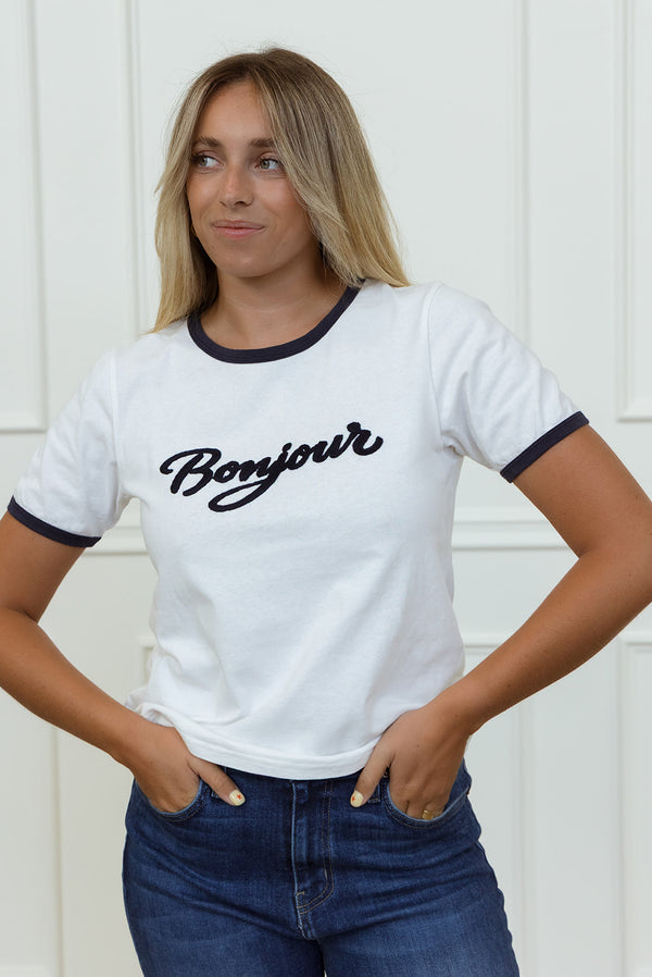 Bonjour Ringer Tee