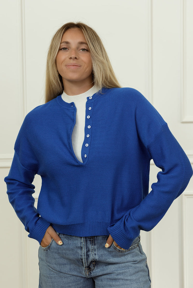 Victoria Henley Sweater