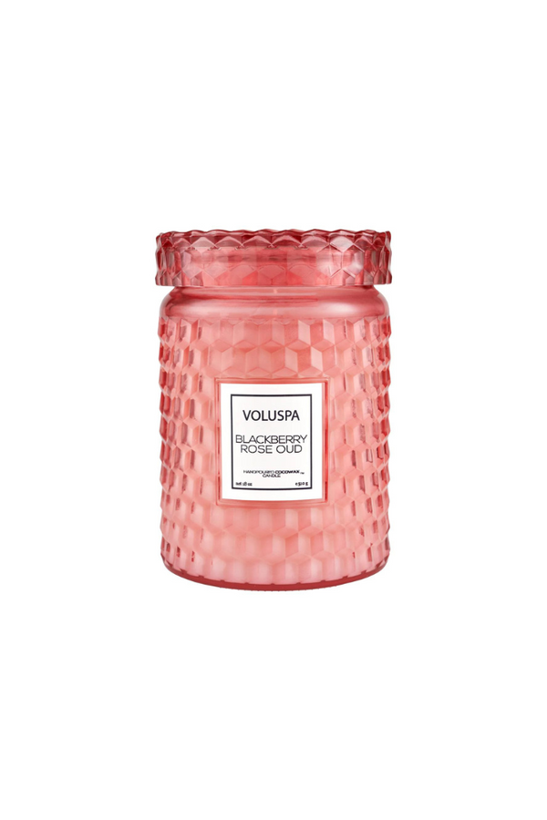 Voluspa Blackberry Rose Oud Candle 18 oz