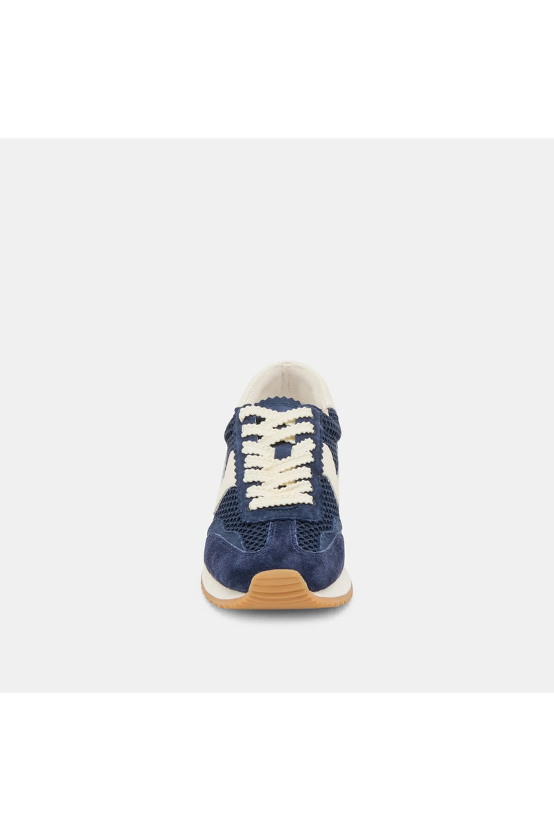 Dolce Vita Mesh Sneakers Navy Woven Mesh