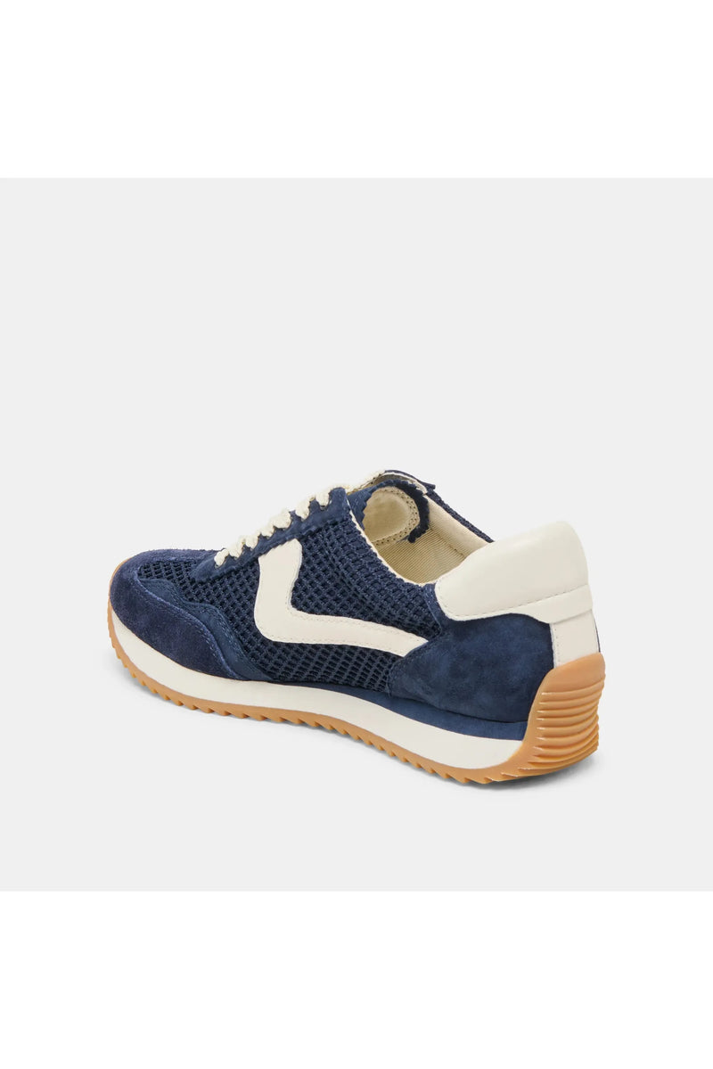 Dolce Vita Mesh Sneakers Navy Woven Mesh