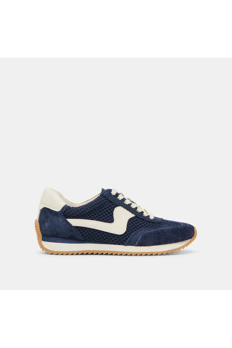 Dolce Vita Mesh Sneakers Navy Woven Mesh