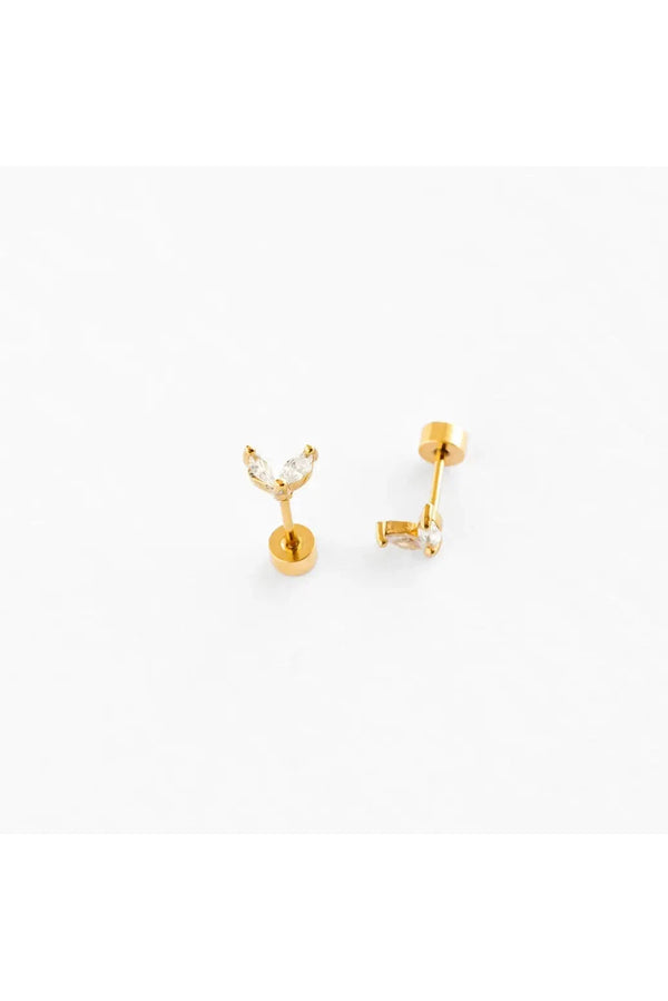 Duo Marquise Stud Earrings