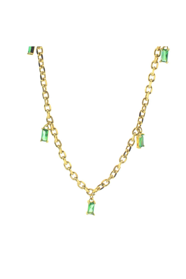 Ella Green CZ Waterproof Necklace