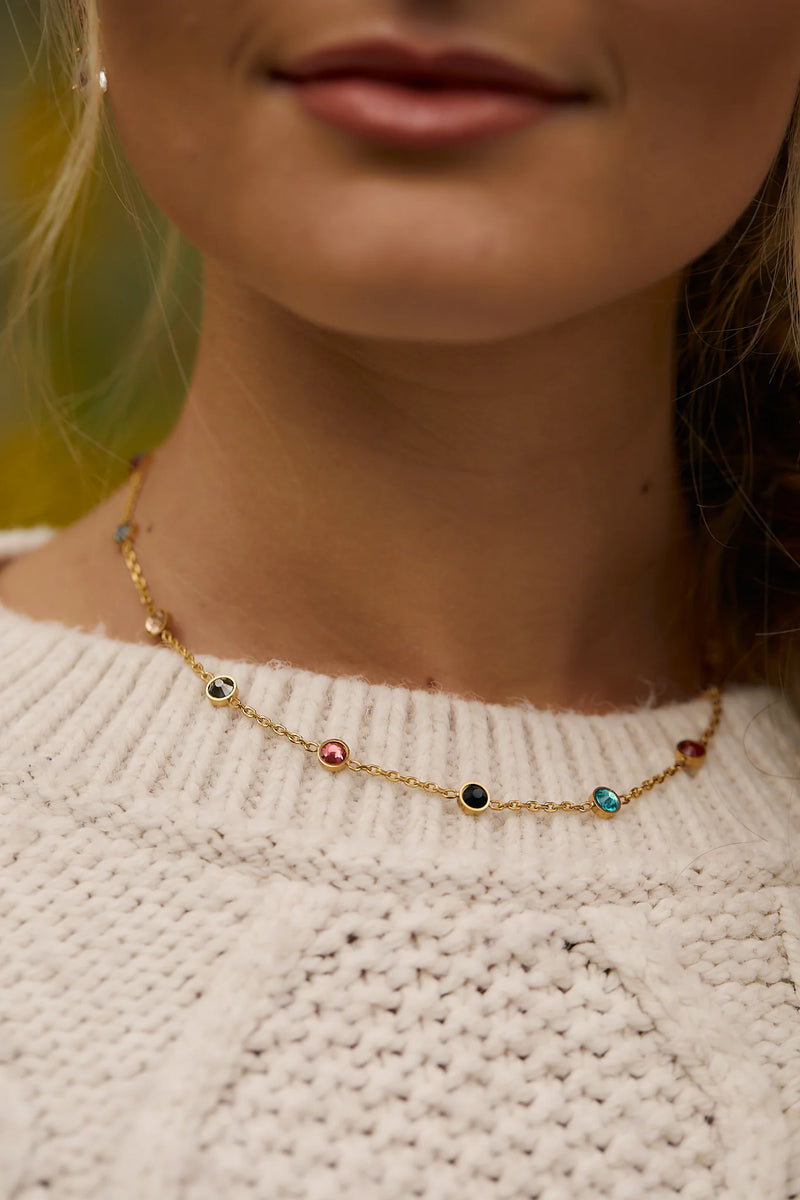 Zaana Era's Gemstone Necklace