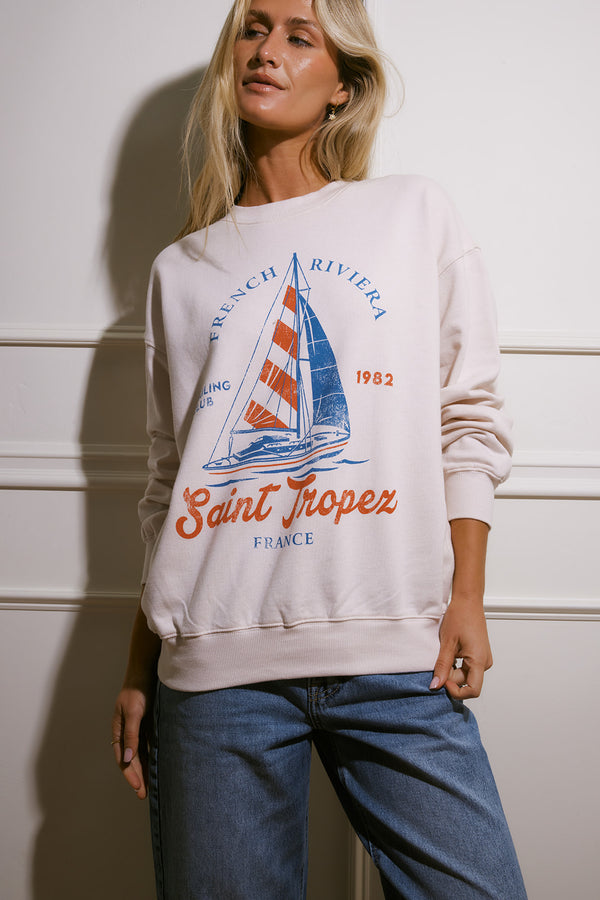 French Riviera Sweatshirt