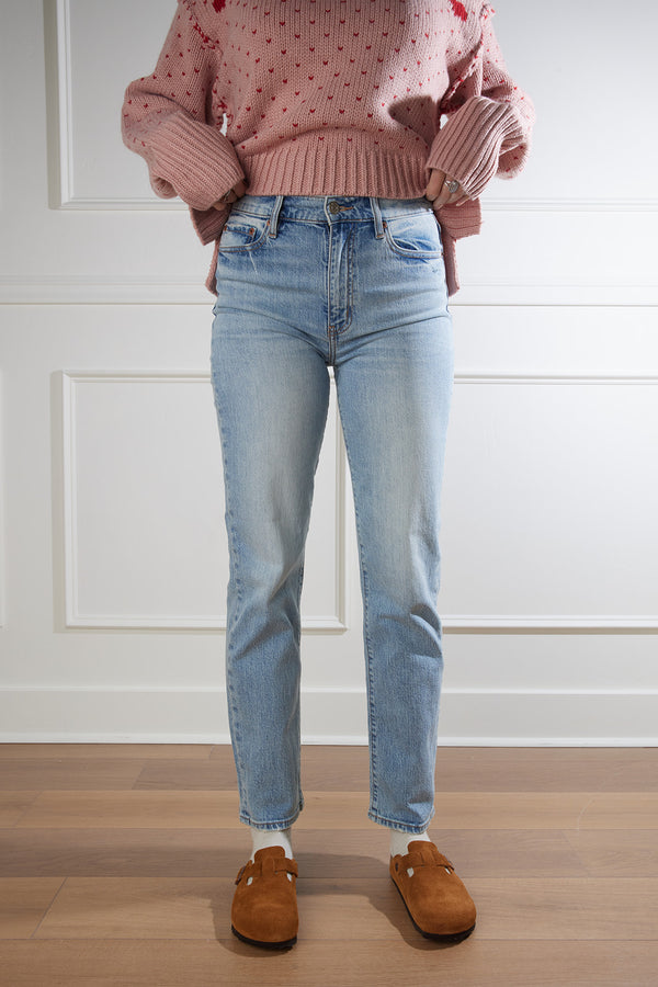 Callie High Rise Slim Straight