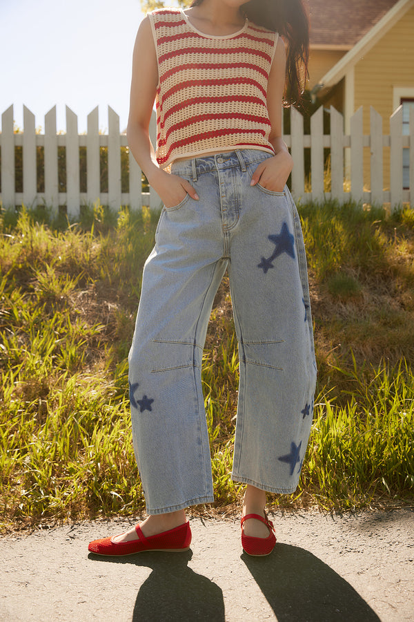 Estelle Star Light Denim Jeans