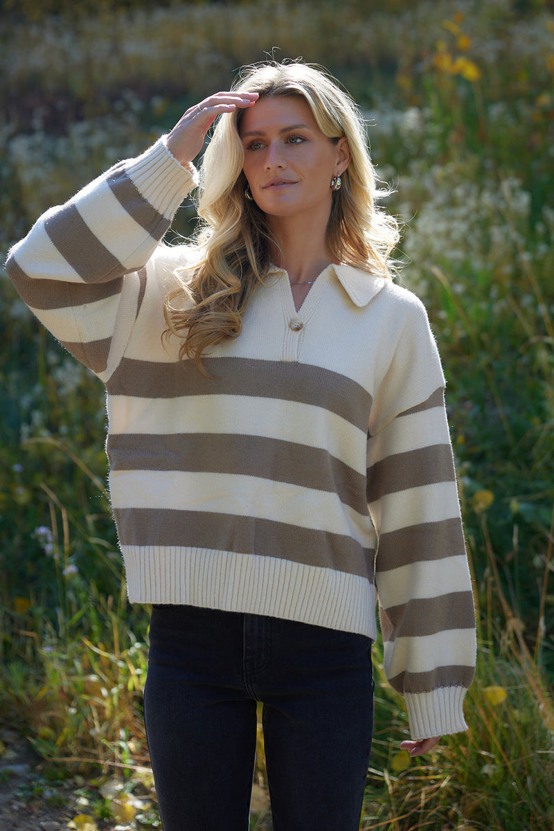 Mackenzie Striped Sweater