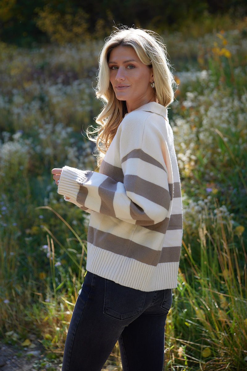 Mackenzie Striped Sweater