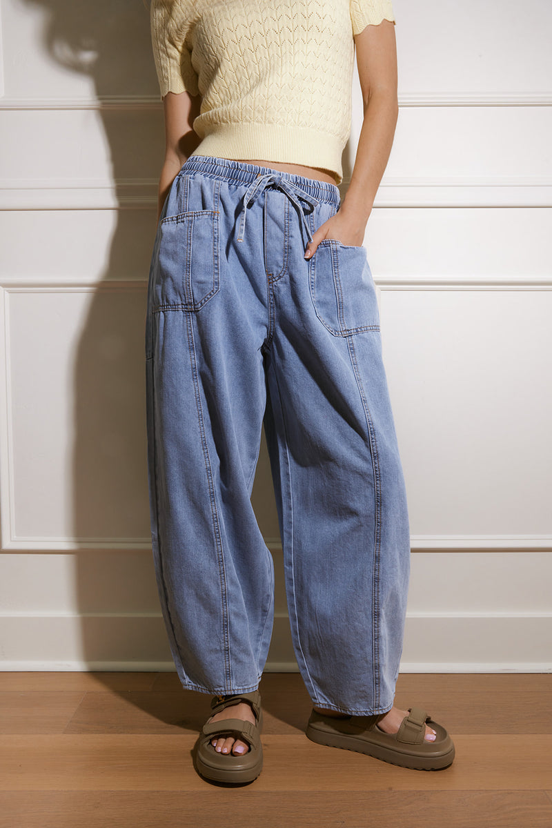 Lana Light Denim Pants